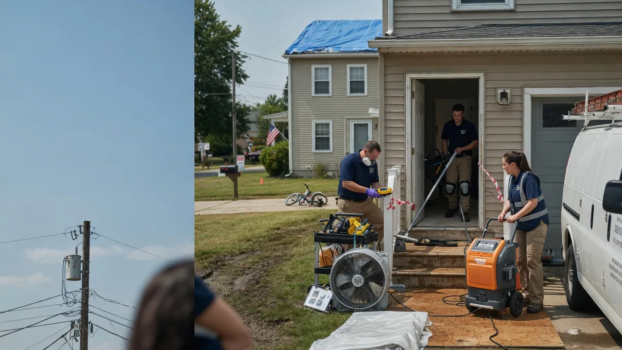 Water Damage Repair in Lockbourne, OH near me